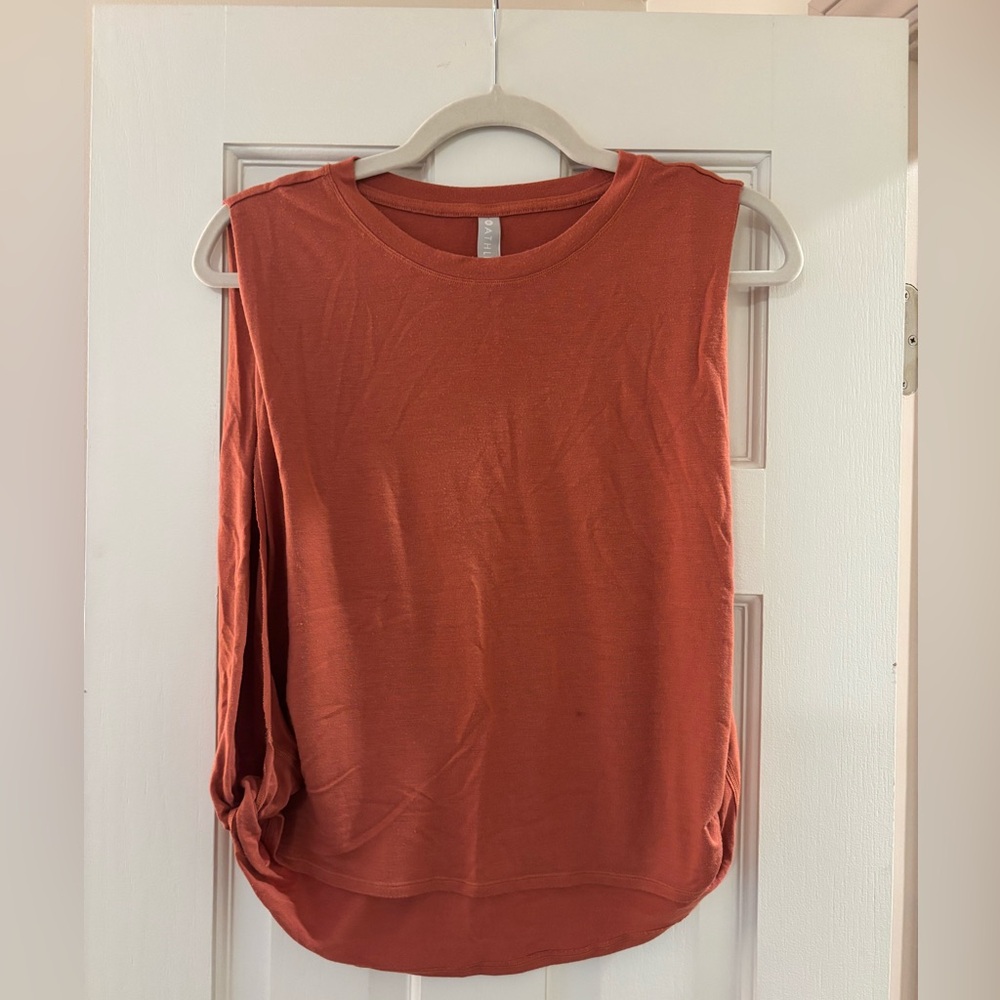 Athleta Women's Terracotta Muscle Tee